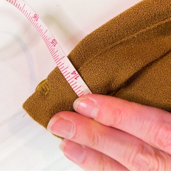 Jones New York A-Line Skirt in Camel Tan Size 10 - Picture 8 of 9